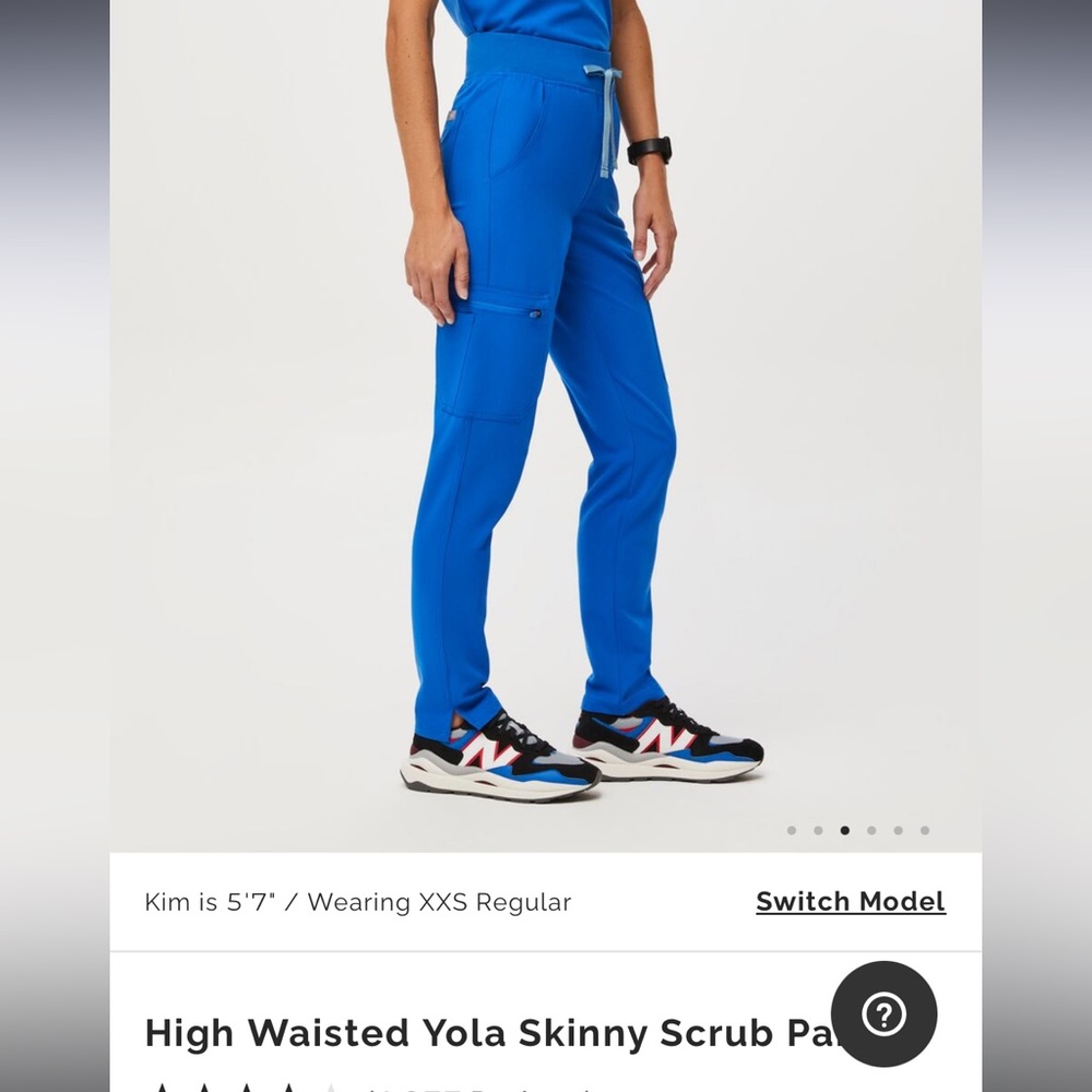 yola skinny scrub pants